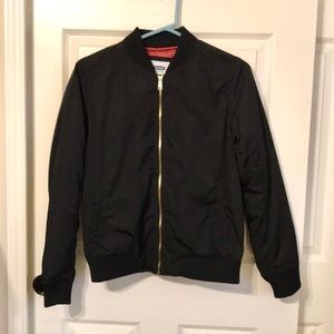 Old Navy Black Bomber Jacket (Size M)